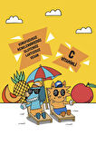 SUMMER CHAMP ŞEFTALİ ELMA ANANAS MEYVE SUYU 200 ML X 8 ADET