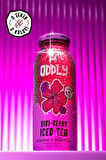 Saçma İyi Soğuk Çay Dörtlüsü! Peach-Rooi, Hibi-berry, Ginger-Punch, Berry- Matcha Cam 250 ml 8 Adet
