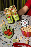 Saçma İyi Soğuk Çay Dörtlüsü! Peach-Rooi, Hibi-berry, Ginger-Punch, Berry- Matcha Cam 250 ml 8 Adet