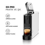 Omnex Beyaz Ox-pro Espresso Kapsül Kahve Makinesi