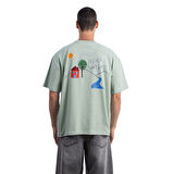 House King Size Su Yeşili T-Shirt