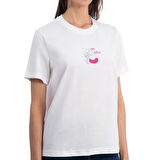 Self Love Regular Ekru T-Shirt