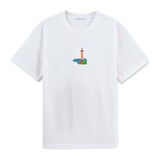 Light House Regular Beyaz T-Shirt