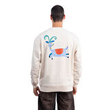 Goat Oversize Ekru Sweatshirt