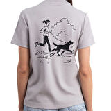 Running Regular Gri T-Shirt