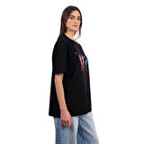 Dance Oversize Siyah T-Shirt