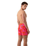 Floral Blaze Stretch Deniz Şortu