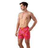 Floral Blaze Stretch Deniz Şortu