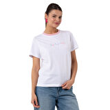 Pearl Regular Beyaz T-Shirt