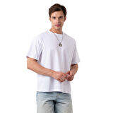 Summer Mood Overisize Beyaz T-Shirt