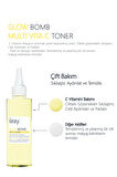 Glow Bomb Multi C Vitamini Toner | Aydınlatıcı, Parlatıcı, Onarıcı Ve Gözenek Sıkılaştırıcı