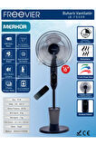 Merkür Lb-fs09r Siyah Buharlı Vantilatör