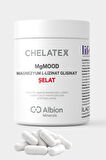 Chelatex Mgmood Magnezyum L-lizinat Glisinat Şelat 60 Bitkisel Kapsül