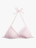 Boyundan Bağlamalı Üçgen Bikini Üstü