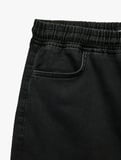 Beli Bağcıklı Cep Detaylı Denim Bermuda Şort