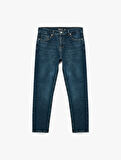 Pamuklu Normal Bel Tapered Fit Jean Pantolon - Joe Jean