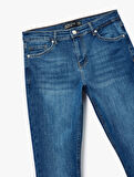 Pamuklu Normal Bel Slim Fit Jean Pantolon - Brad Jean