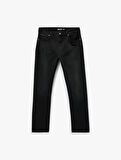 Pamuklu Normal Bel Straight Fit Jean Pantolon - Mark Jean