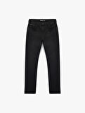 Pamuklu Normal Bel Straight Fit Jean Pantolon - Mark Jean