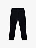 Regular Fit Cepli Çıtçıt Düğmeli Kumaş Pantolon