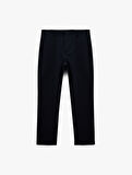 Regular Fit Cepli Çıtçıt Düğmeli Kumaş Pantolon