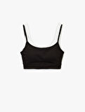 Slim Fit Askılı Kolsuz Sporcu Sütyeni