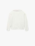 Atatürk Baskılı Yarım Fermuarlı Dik Yaka Uzun Kollu Sweatshirt