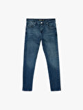 Pamuklu Normal Bel Slim Fit Jean Pantolon - Brad Jean