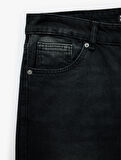 Normal Bel Cepli Straight Fit Jean Pantolon - Mark Jean