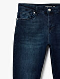 Pamuklu Normal Bel Slim Fit Jean Pantolon - Brad Jean
