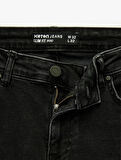 Normal Bel Pamuklu Slim Fit Jean Pantolon - Brad Jean