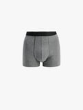 Pamuklu Desenli 3'lü Boxer Seti