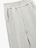 Modal Karışımlı Cepli Rahat Kalıp Beli Lastikli Jogger Eşofman Altı