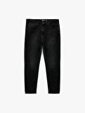 Normal Bel Pamuklu Tapered Fit Jean Pantolon - Joe Jean