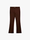 Regular Fit İspanyol Paça Kumaş Pantolon