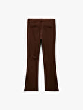 Regular Fit İspanyol Paça Kumaş Pantolon