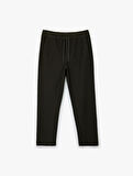 Regular Fit Cepli Fitilli Beli Bağcıklı Pantolon