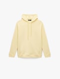 Şardonlu Uzun Kollu Basic Kapşonlu Sweatshirt