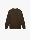 Pamuklu Regular Fit Uzun Kollu Bisiklet Yaka Basic Sweatshirt