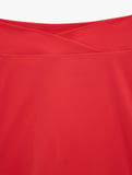 Yırtmaç Detaylı Yüksek Bel Slim Fit Mini Spor Şort Etek