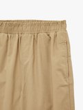 Pamuklu Rahat Kalıp Beli Lastikli Cepli Gabardin Pantolon