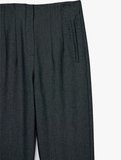 Yüksek Bel Viskon Karışımlı Slim Fit Cigarette Pantolon