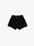Yüksek Bel Slim Fit Spor Şort