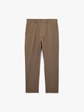 Normal Bel Cepli Slim Fit Düğmeli Kumaş Pantolon