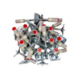 Red Hit MX003 Kare Pullu Barutlu Çivi 32 mm (200 lü Paket)