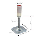 Red Hit MX003 Kare Pullu Barutlu Çivi 32 mm (200 lü Paket)