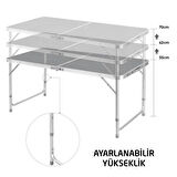ROX CAMPING KATLANIR KAMP MASASI 120 CM
