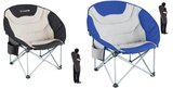 Madfox Moonchair Deluxe Katlanır Kamp Sandalyesi Mavi/Gri