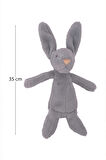 Yumuşacık Peluş Tavşan Hediyelik Bebek Uyku ve Oyun Arkadaşı 45 cm Oyuncak