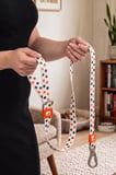 Köpekler İçin Dayanıklı Ve Güvenli, Desenli Gezdirme Tasması ( 25mm )  